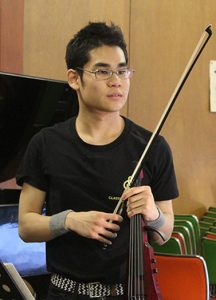 式町水晶（しきまちみずき）脳性麻痺のバイオリニストがハートネットに