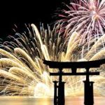 宮島水中花火001