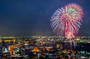 くきのうみ花火の祭典2023交通規制と駐車場は?見どころと穴場も調査!