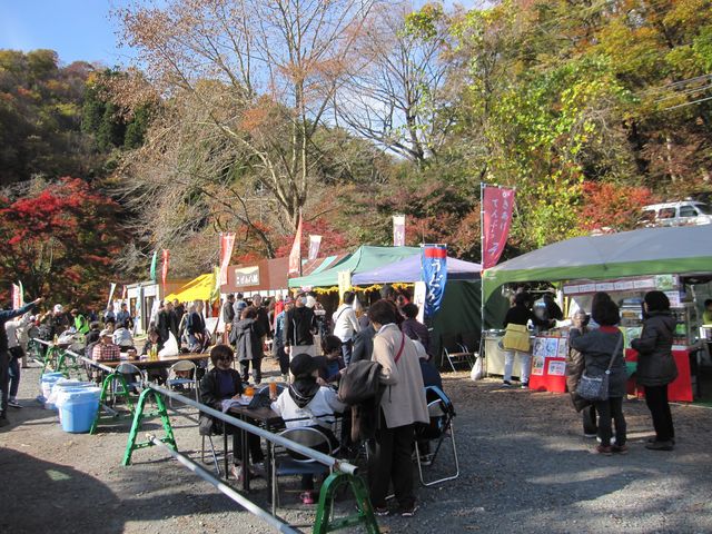 花貫渓谷紅葉
