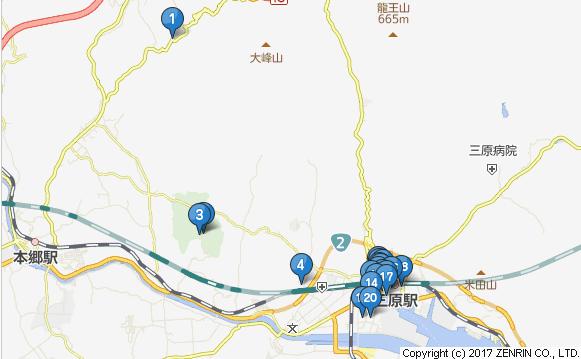 周辺駐車場マップ