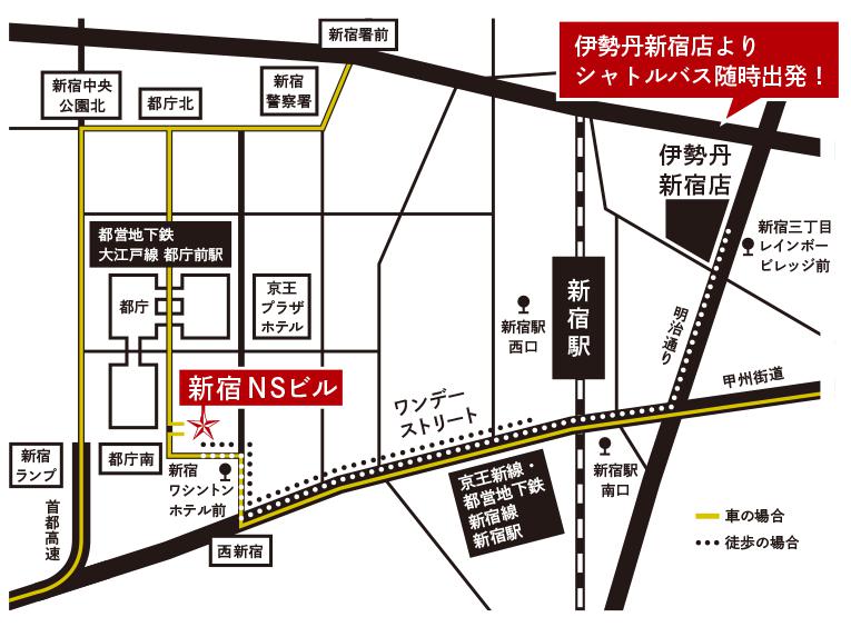 サロンデュショコラ東京会場map