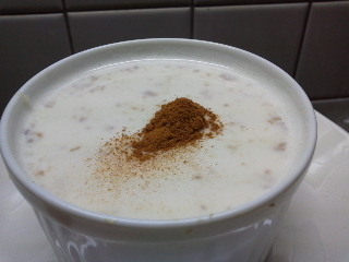 甘酒シナモンミルク
