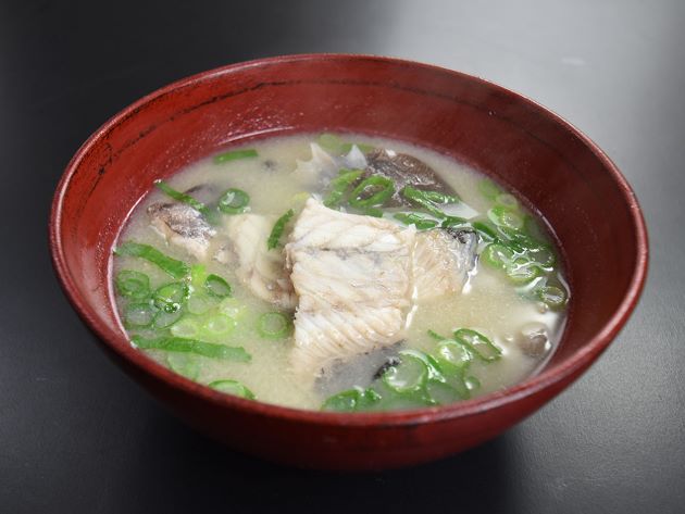 マハタの味噌汁