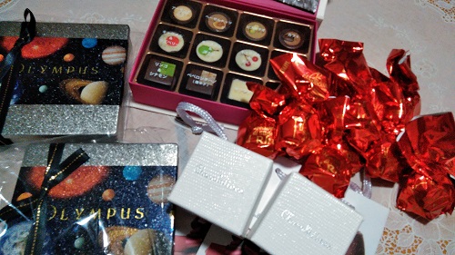 サロンデュショコラで買ったチョコ