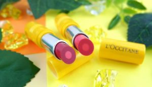 ロクシタン2020春の新作リップ！デリシャスフルーティーの予約や口コミ