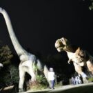 東公園　恐竜